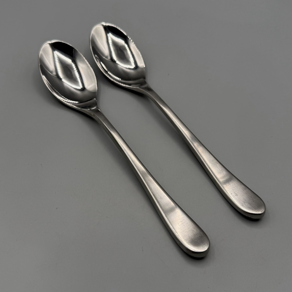 Mikasa BRYNLEY Satin Forged Stainless Dinner Spoons 8" Place Oval Soup